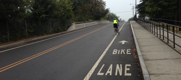 These are Jersey City's first bike lanes - but where? Read below for the answers.